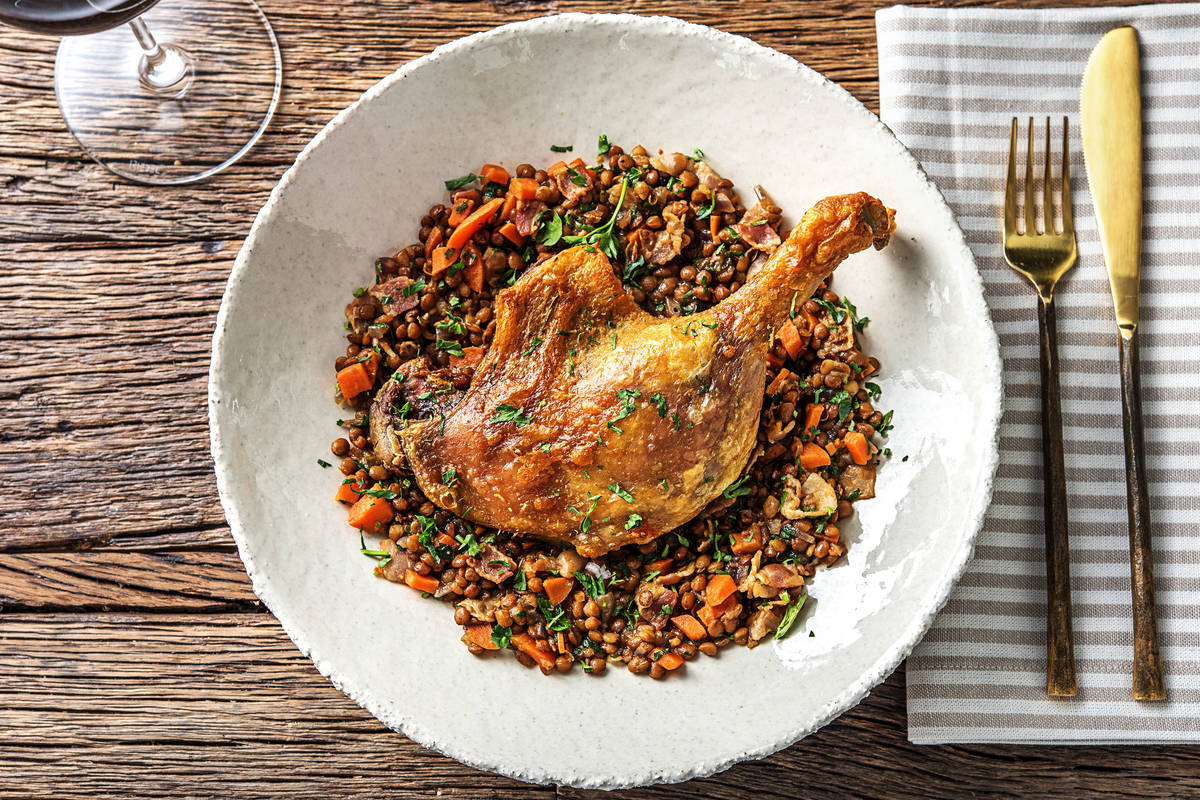 Crisp Confit Duck