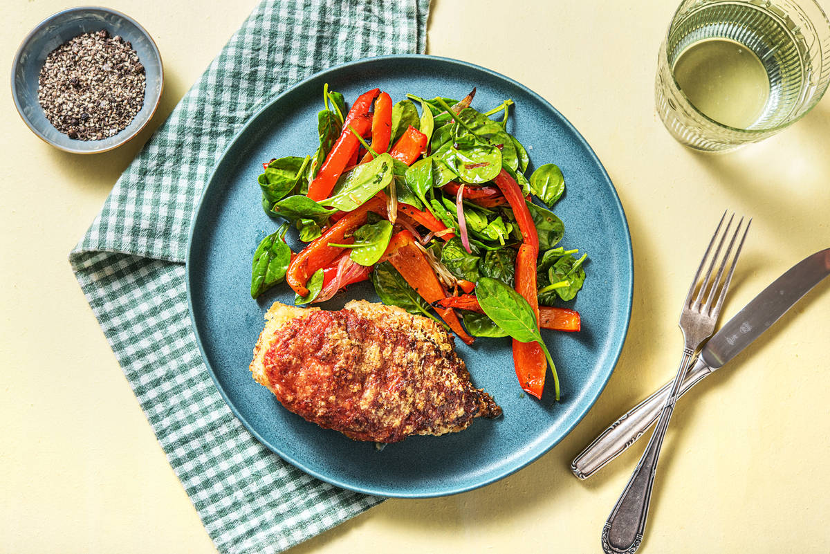 Crispy Chicken Parmigiana