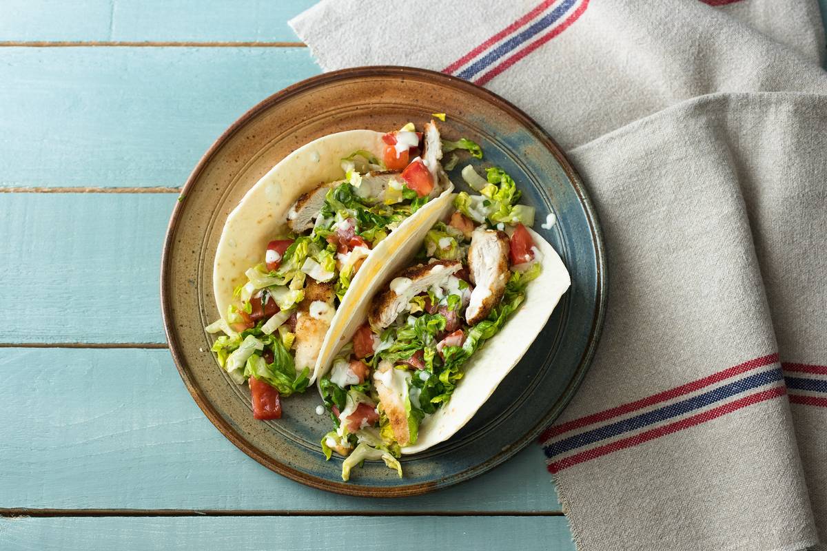Crispy Chicken Tacos