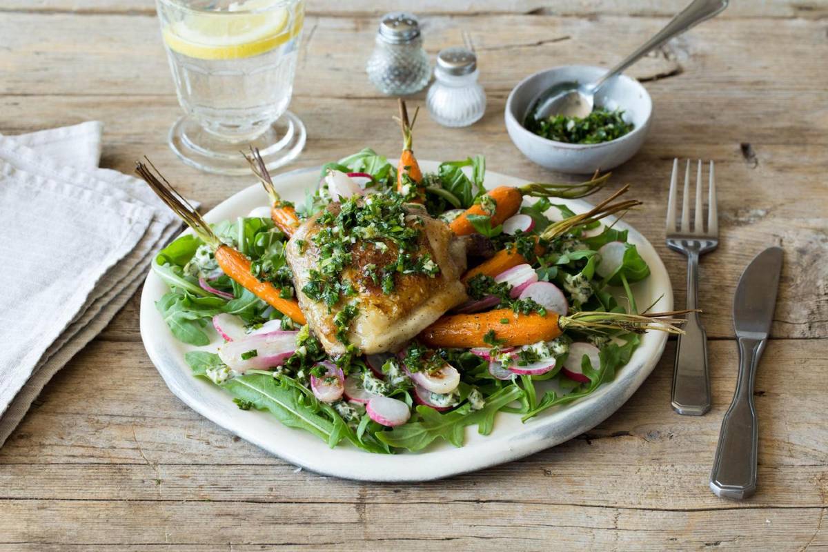 Crispy Chicken Thighs