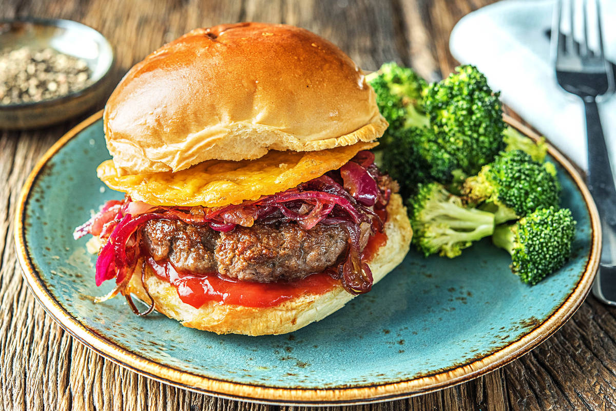 Crispy Frico Cheeseburgers