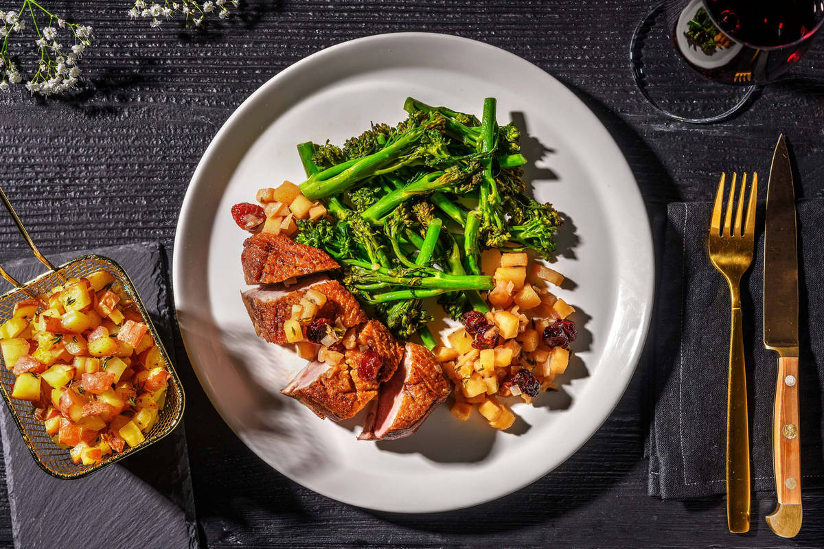 Crispy-Skinned Duck Breast