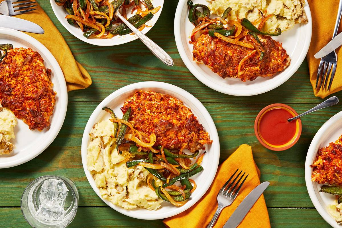 Crispy Southwestern Chicken Cutlets