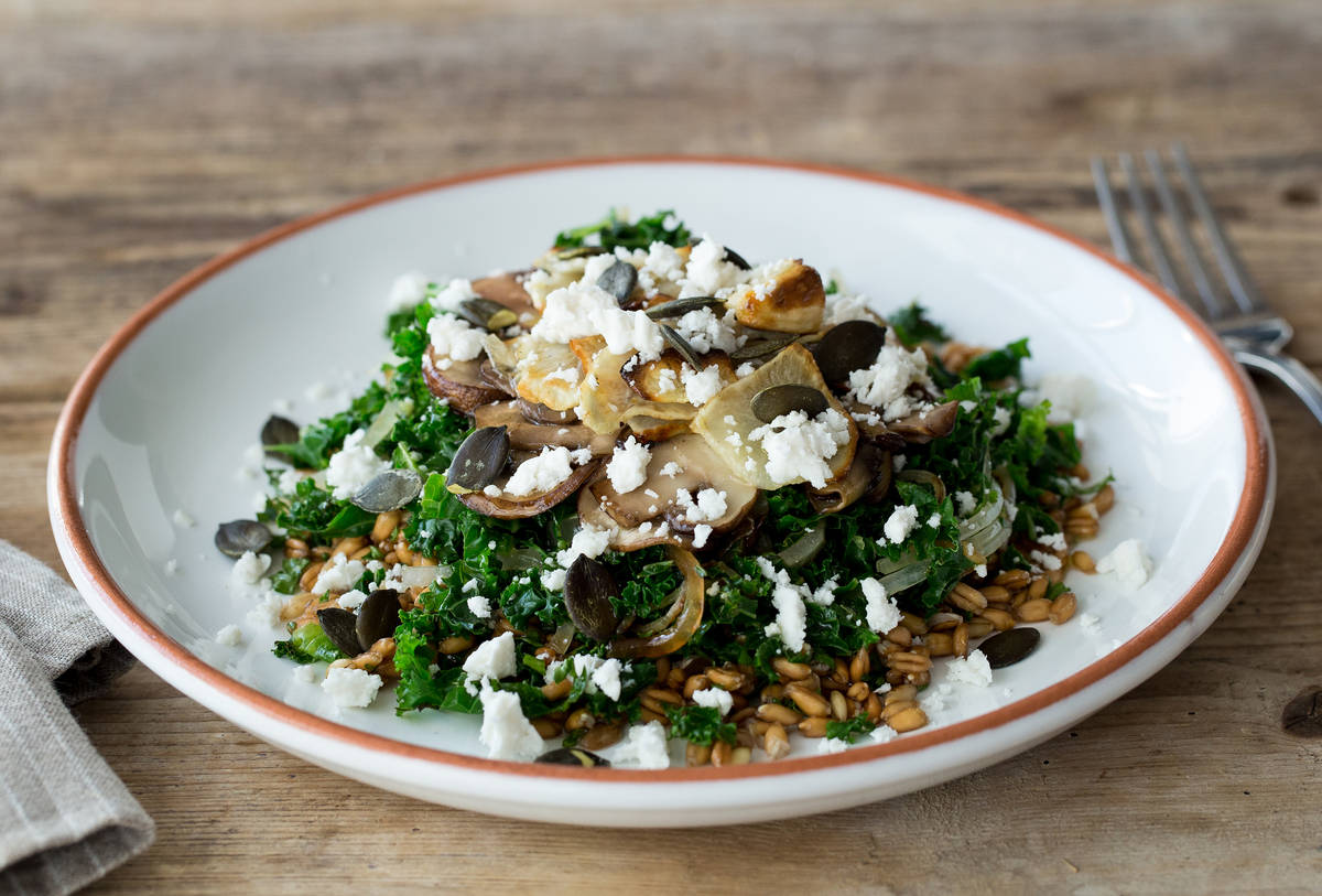 Crispy Sunchoke Salad