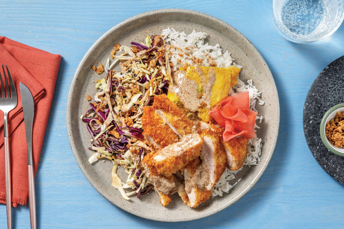 Crumbed Chicken Katsudon