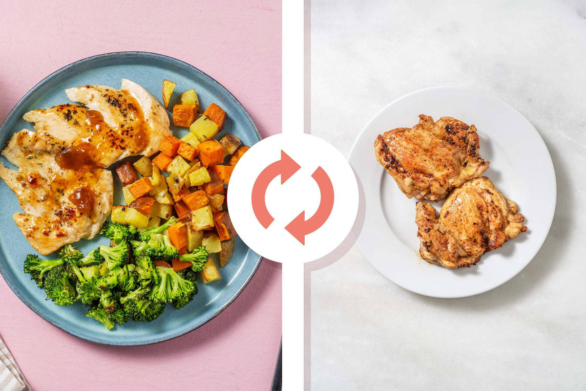 Seared Chicken Thighs in Fig Sauce