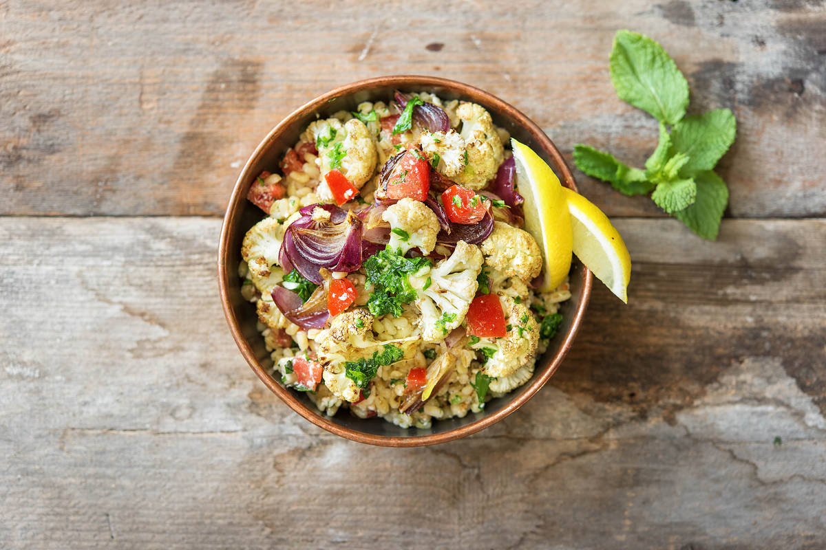 Cumin Roasted Cauliflower