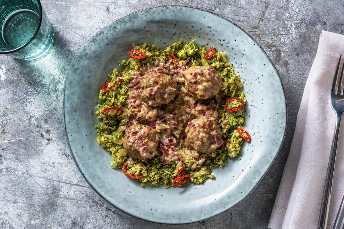 Curry-Fleischbällchen