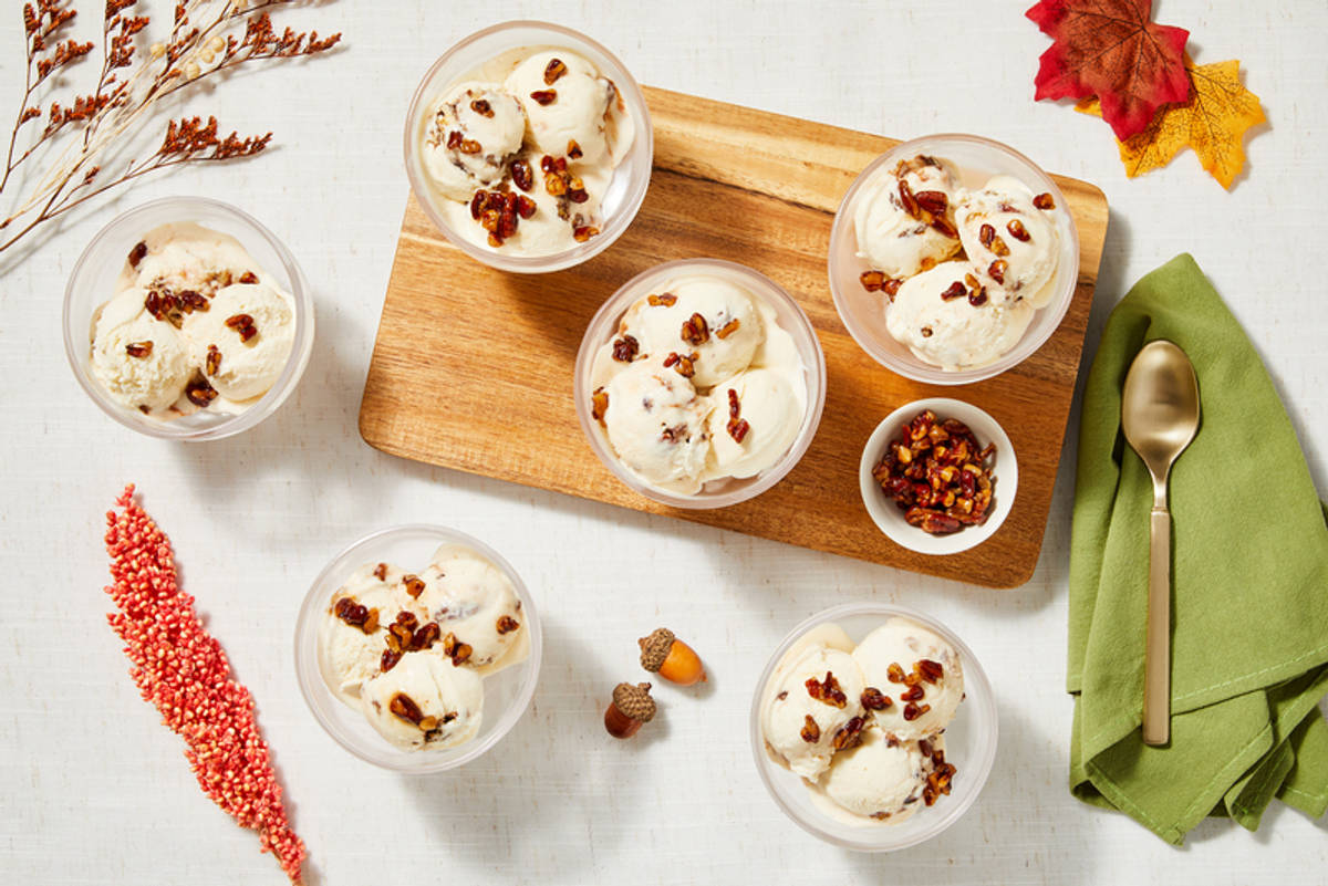 No-Churn Homemade Maple Ice Cream