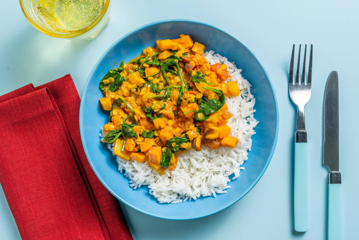Indian-Style Sweet Potato Dal