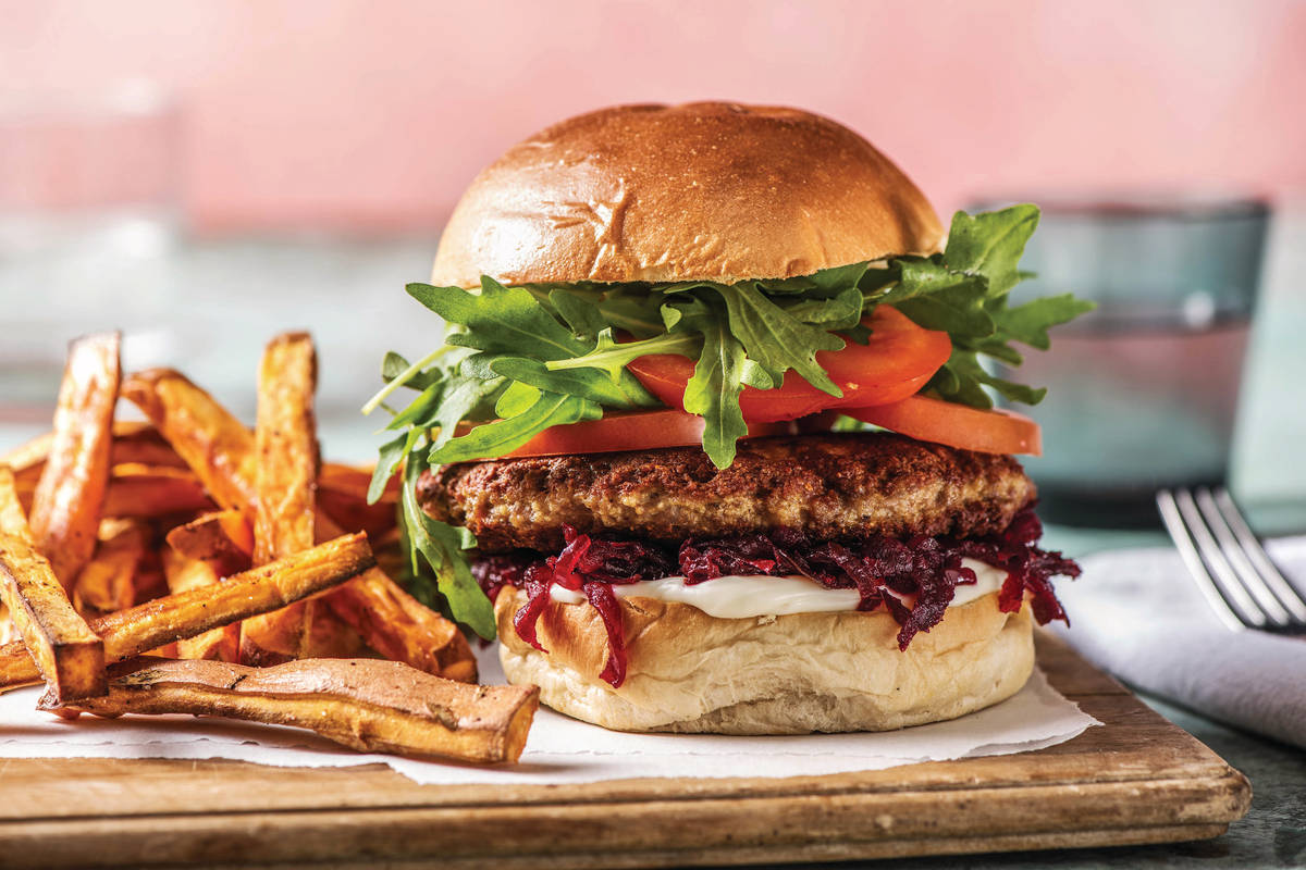 Dijon Beef Burgers