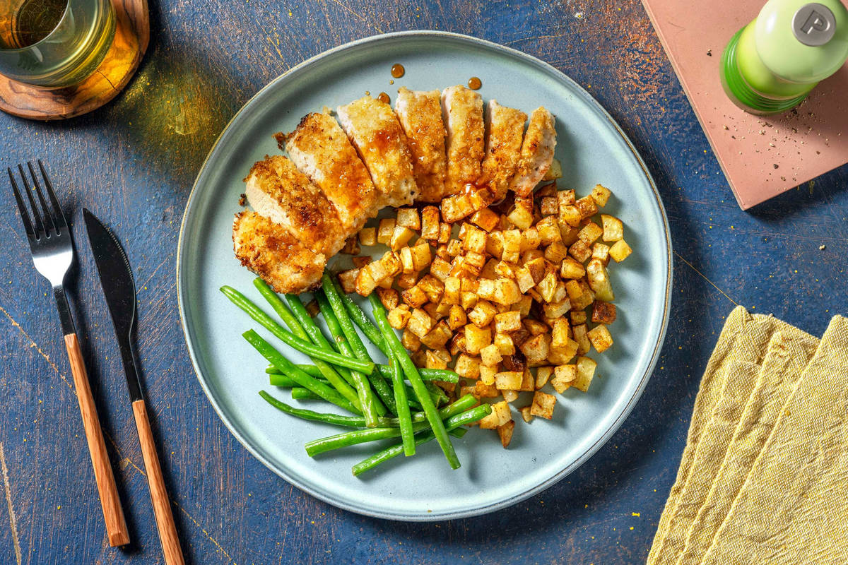 Dinde au miel piquant faible en calories