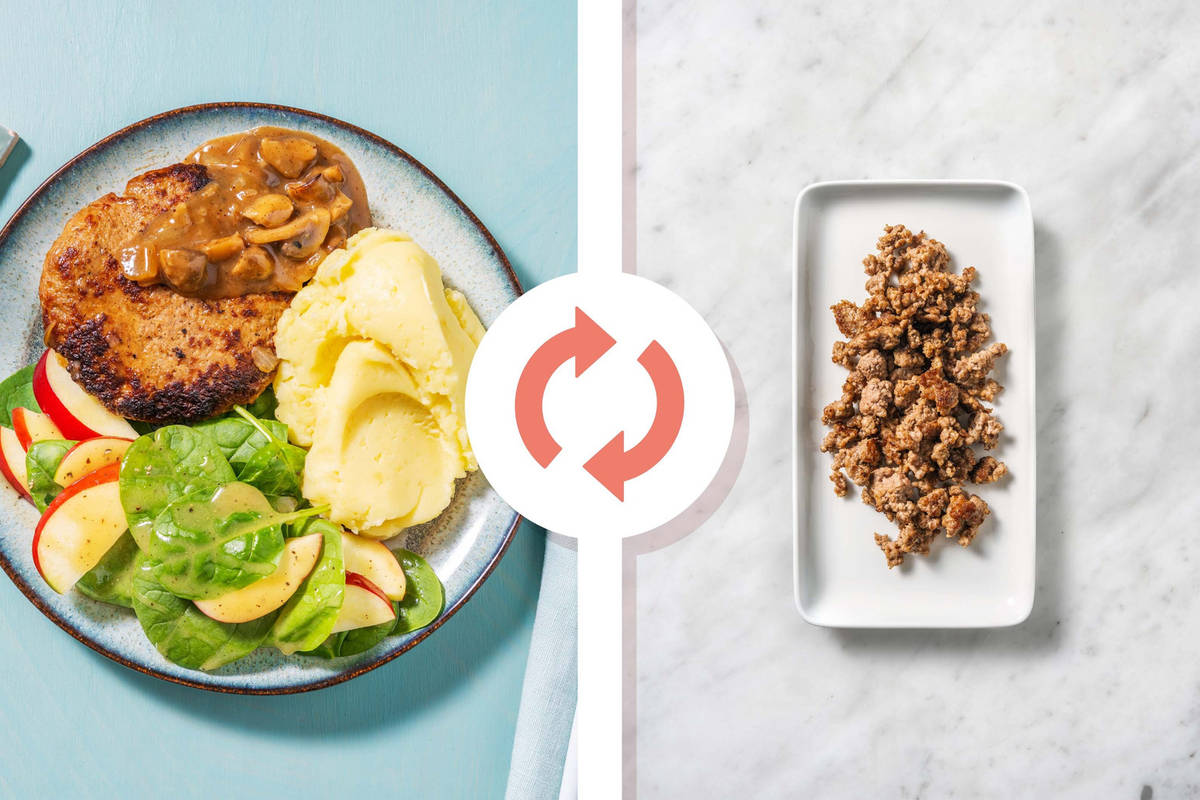 Turkey Salisbury Steak and Mash