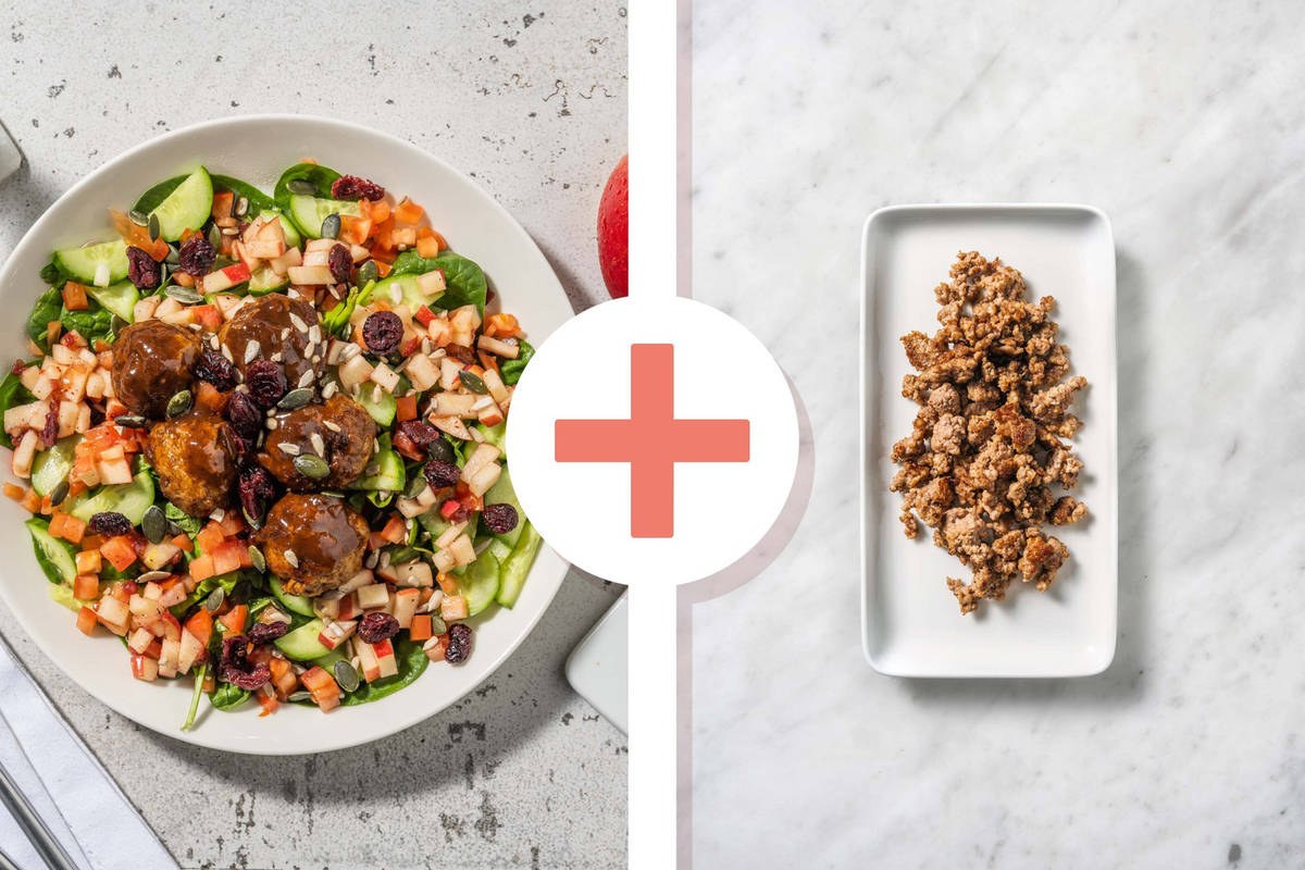 Smart Sweet N' Smoky Glazed Double Turkey Meatballs