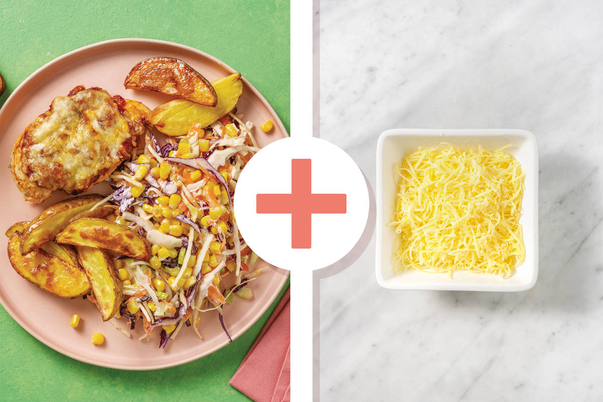 Double Cheesy Tomato Topped Chicken