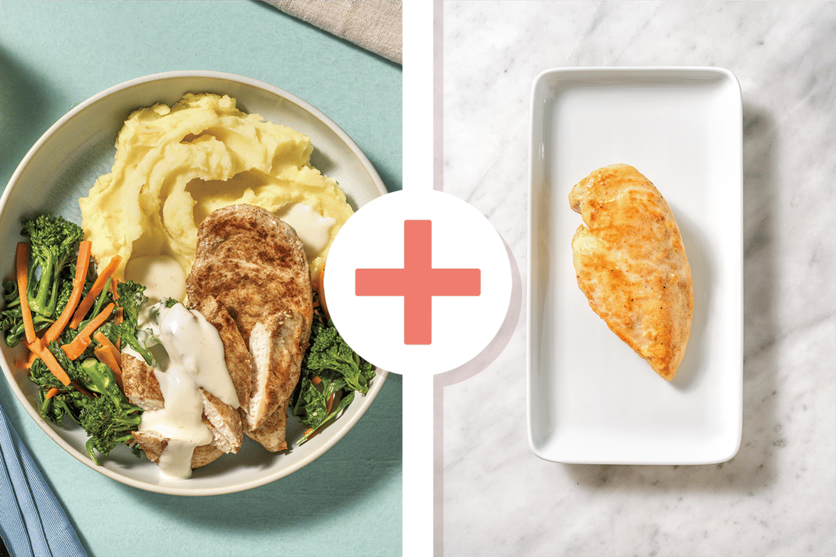 Double Chicken & Creamy Bechamel Sauce