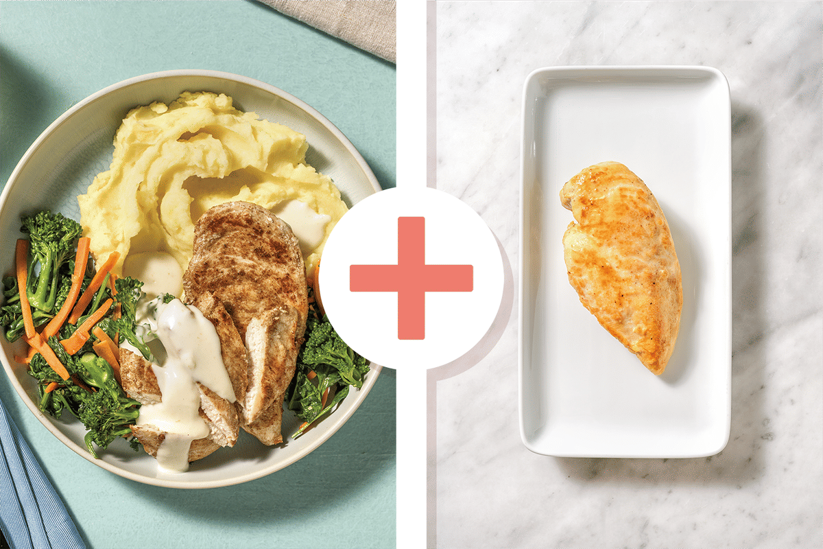 Double Chicken & Creamy Bechamel Sauce