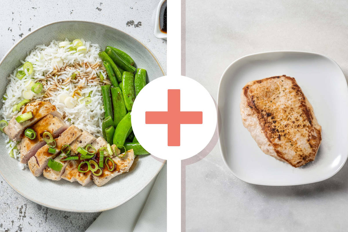 Cal Smart Honey Double Pork Chops