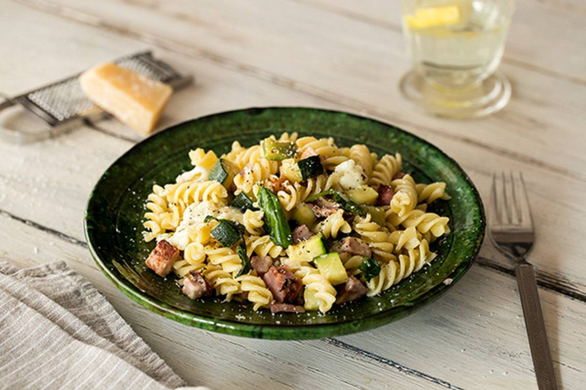 Double-Smoked Bacon Fusilli