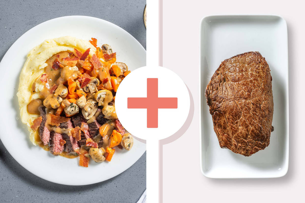 Bourguignon-Inspired Double Steak