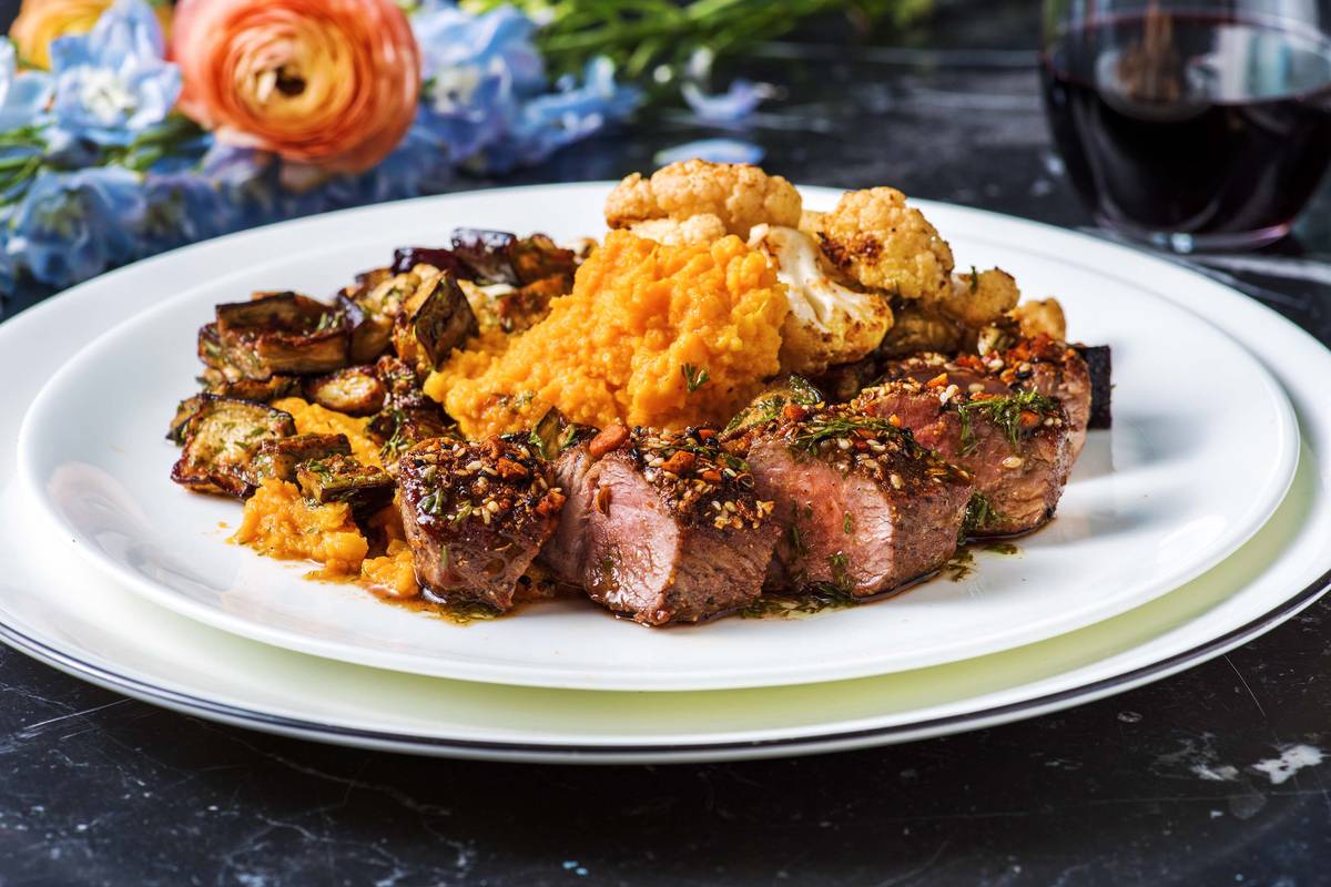Dukkah-Crusted Lamb Loin