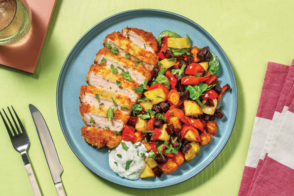 Seasoned Pork Schnitzels