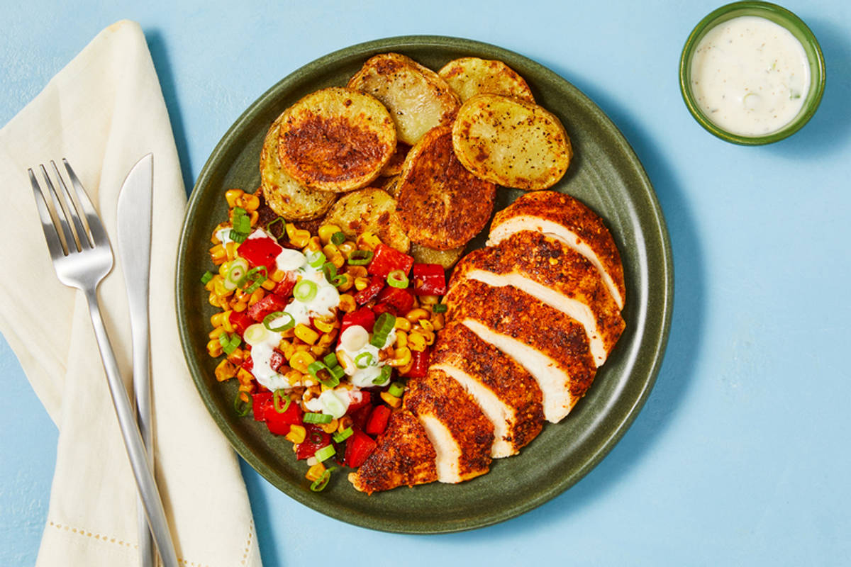 Poulet aux épices BBQ