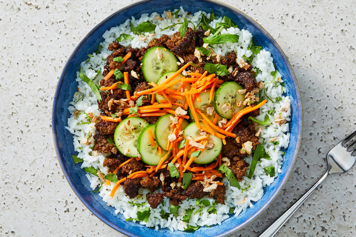 Bols de bœuf caramélisé à la vietnamienne