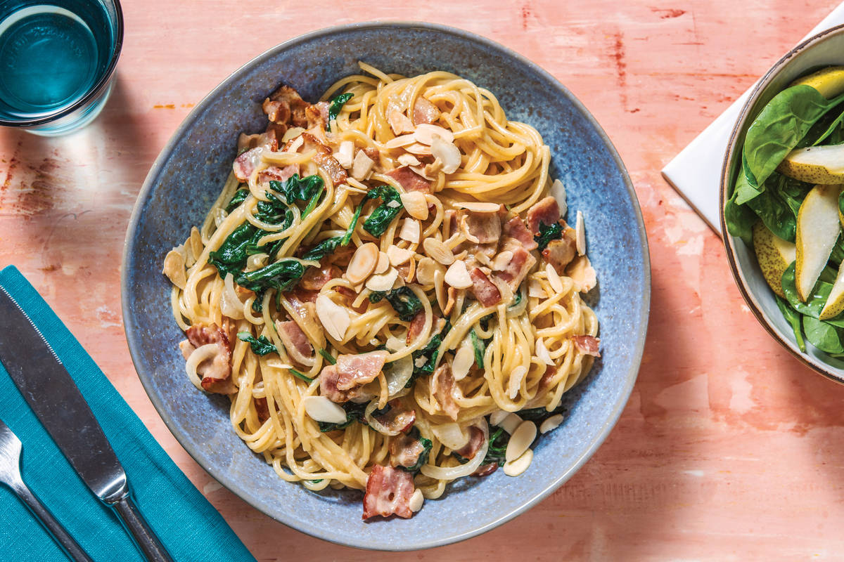 Easy Bacon Carbonara