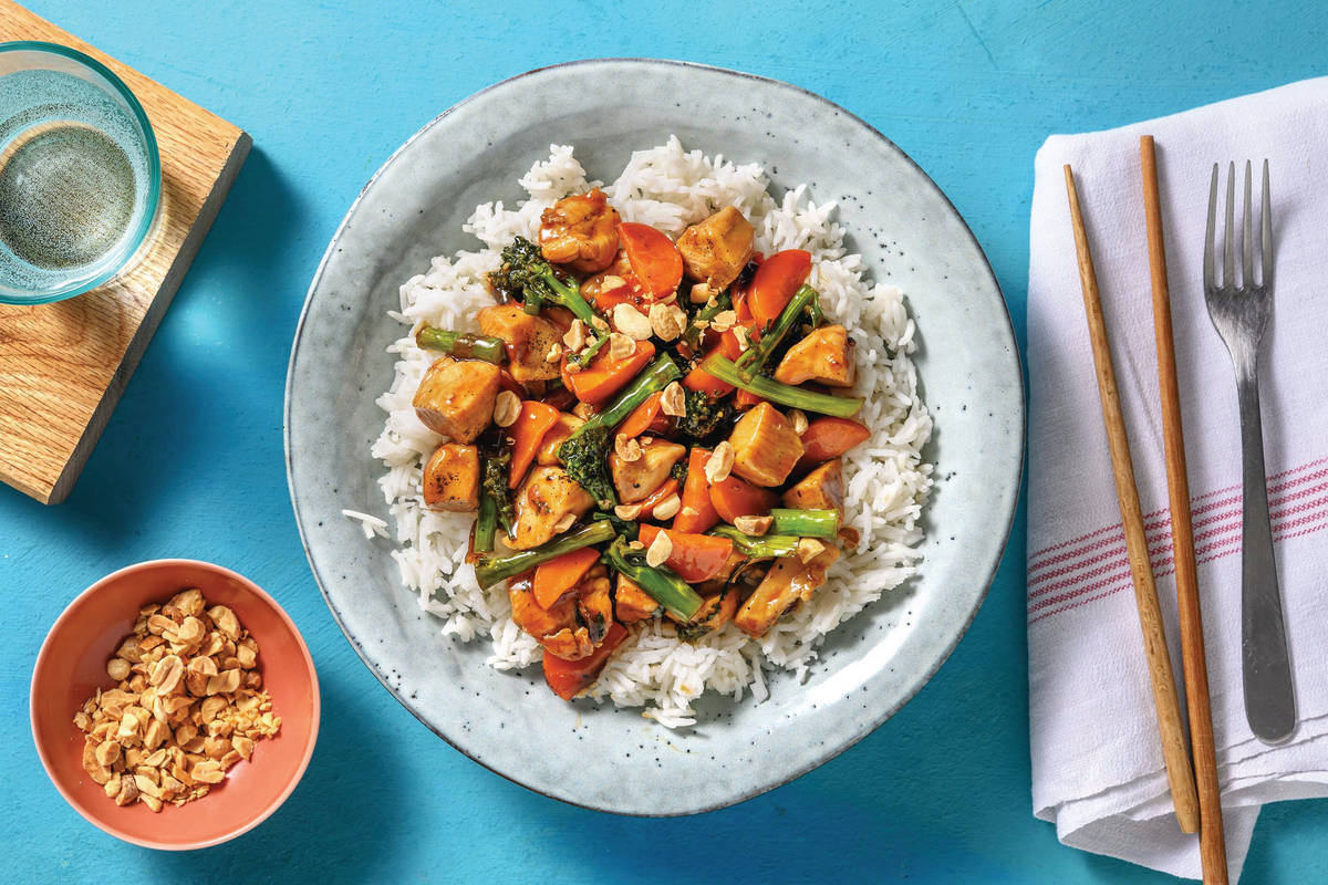 Easy Pepper & Onion Chicken Stir-Fry