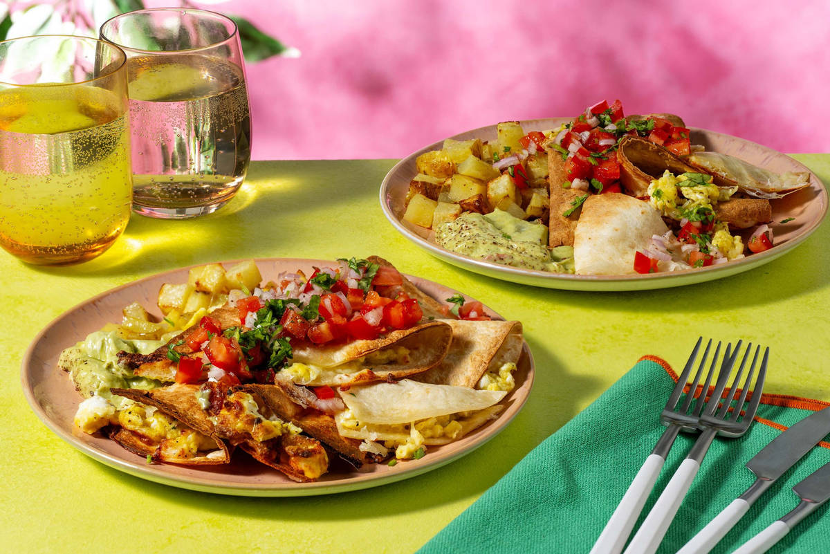 Easy Breakfast Quesadillas