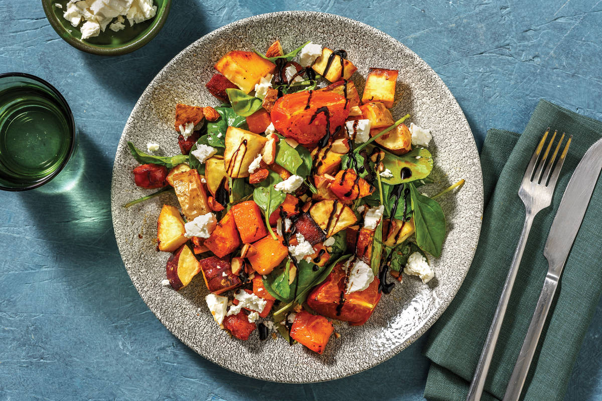 Easy Chorizo, Potato Almond Tray Bake Recipe HelloFresh