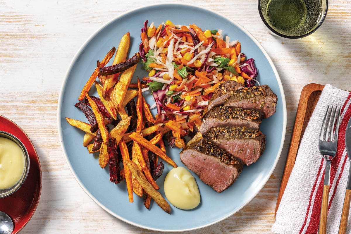 Easy Lemon Pepper Steak
