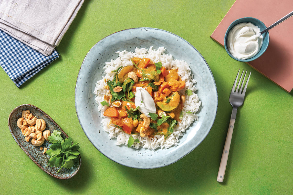 Easy Baked Mumbai Veggie Curry