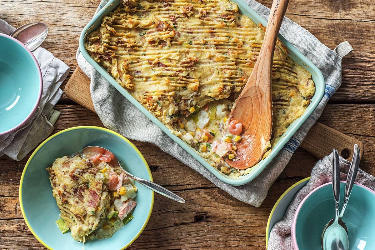 Easy Peasy Fish Pie
