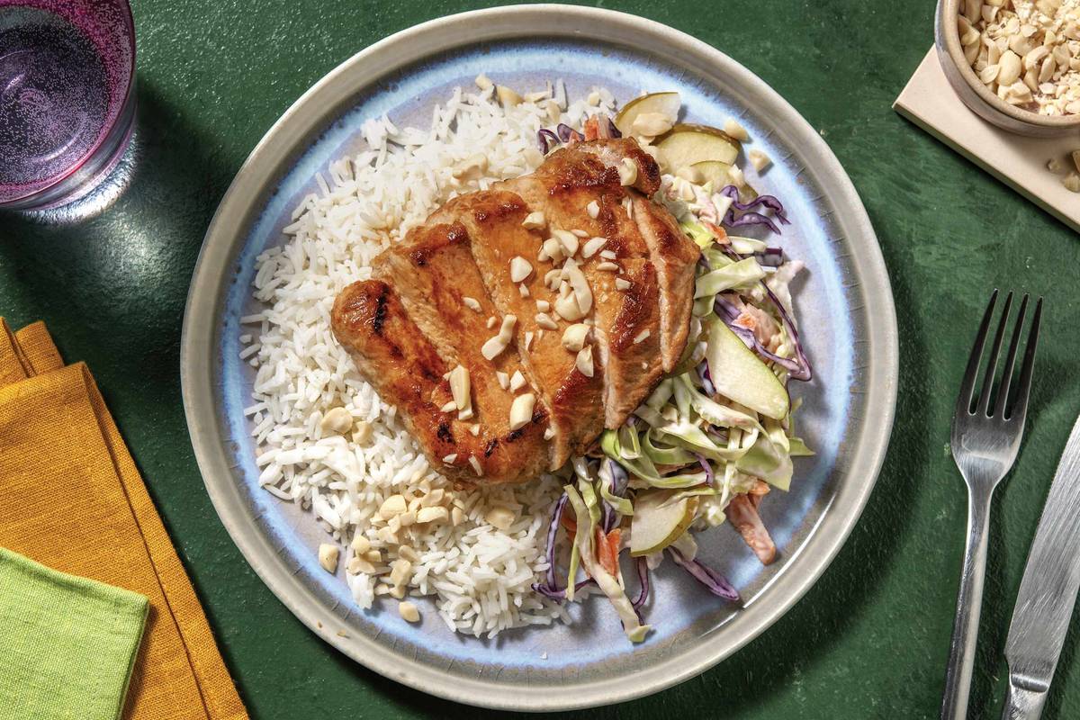 Easy Teriyaki Pork & Rapid Rice