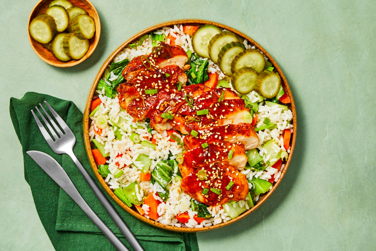 Korean-Style Sweet and Spicy Chicken