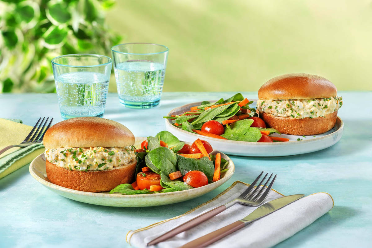 Eggcellent Egg Salad Sandwich