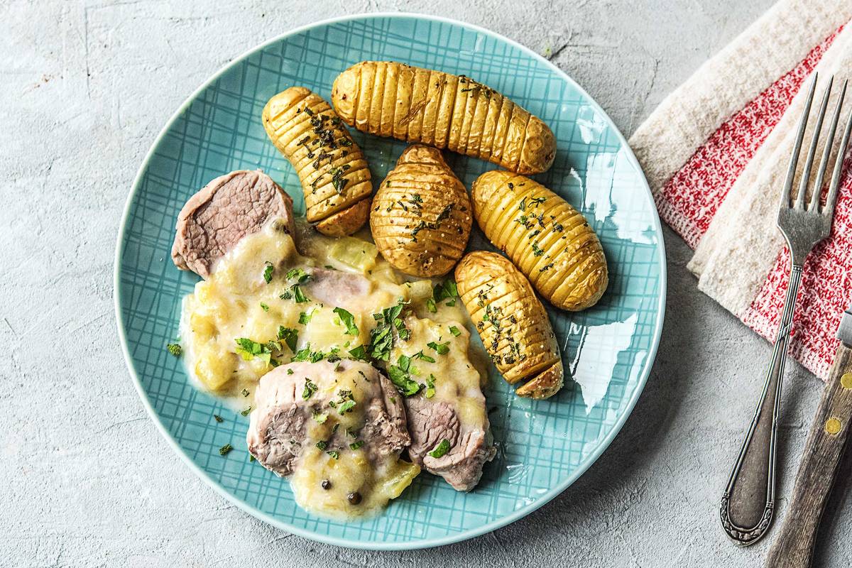 Zarte Schweinemedaillons