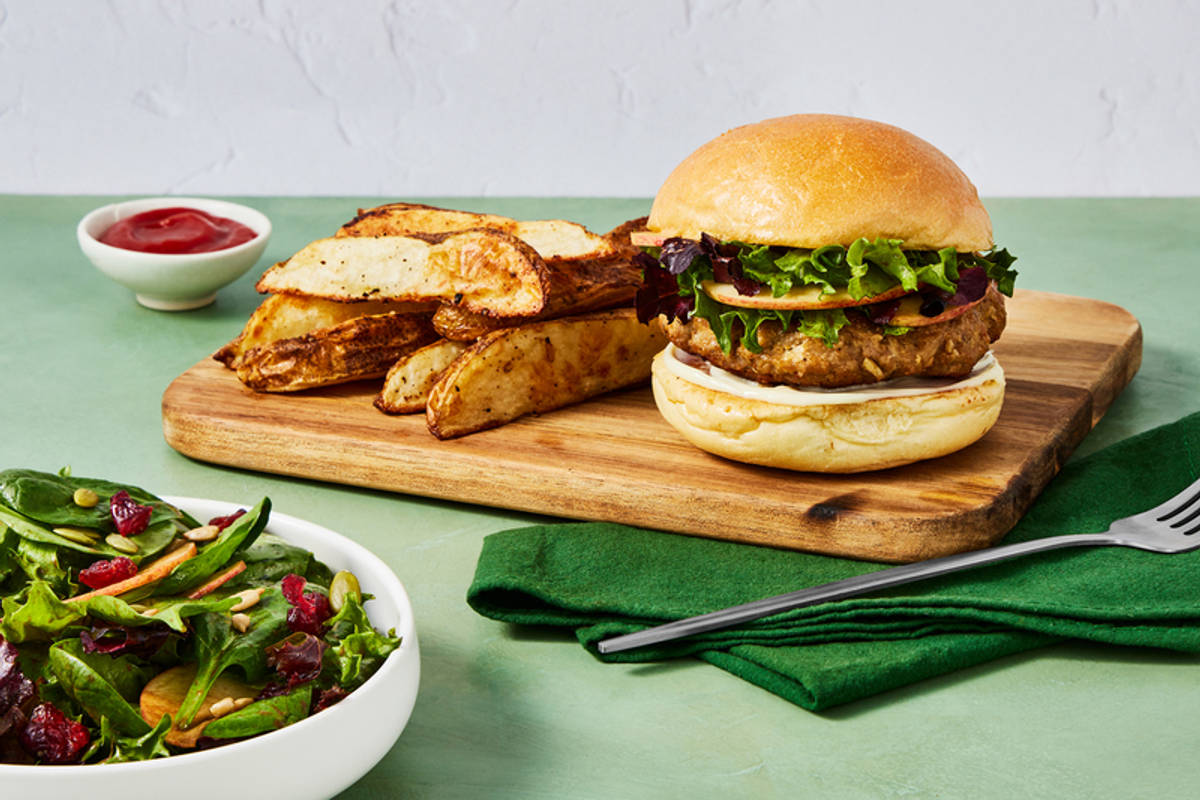 Burgers Beyond Meat® à la pomme