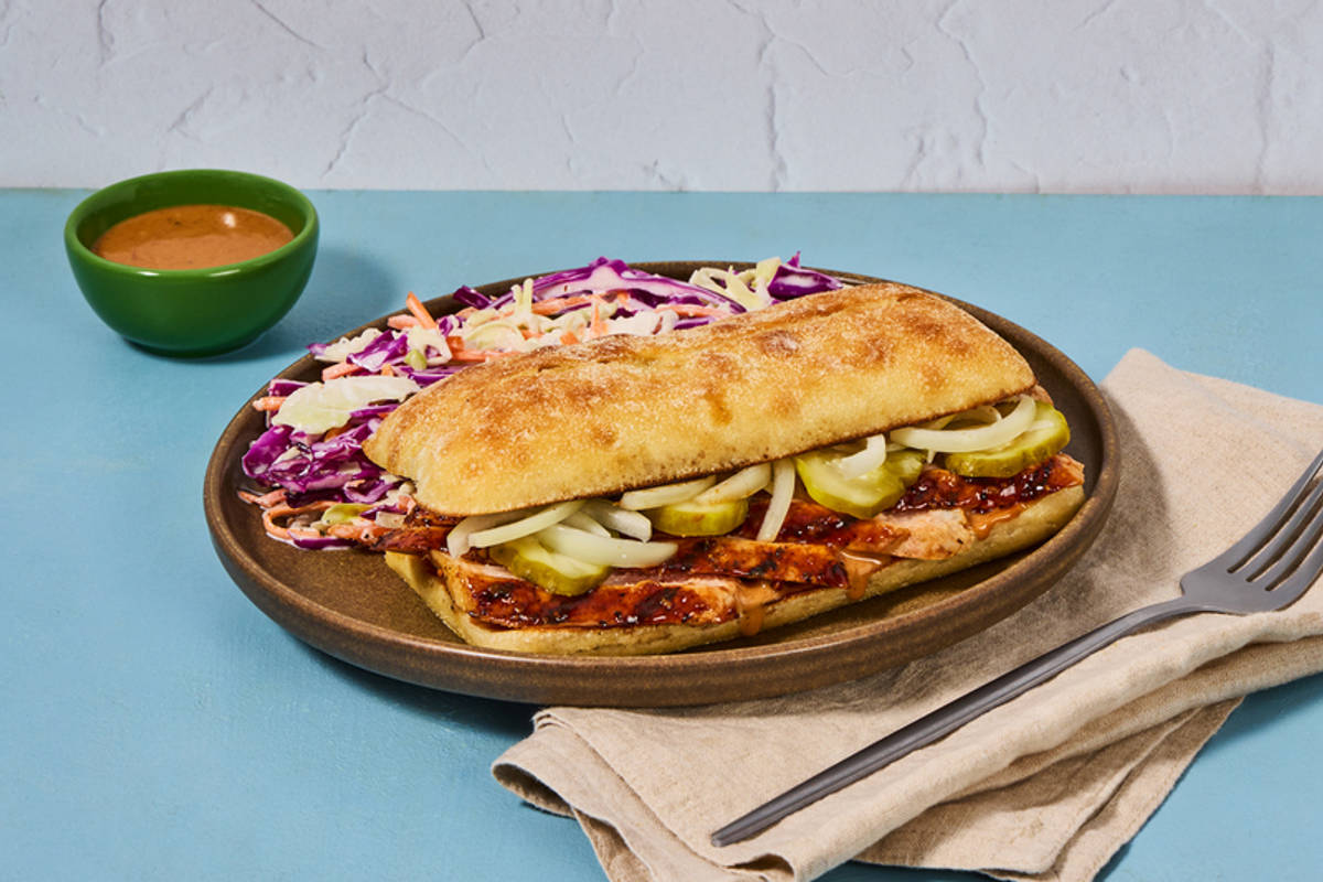 Grilled BBQ Chicken Sandwiches