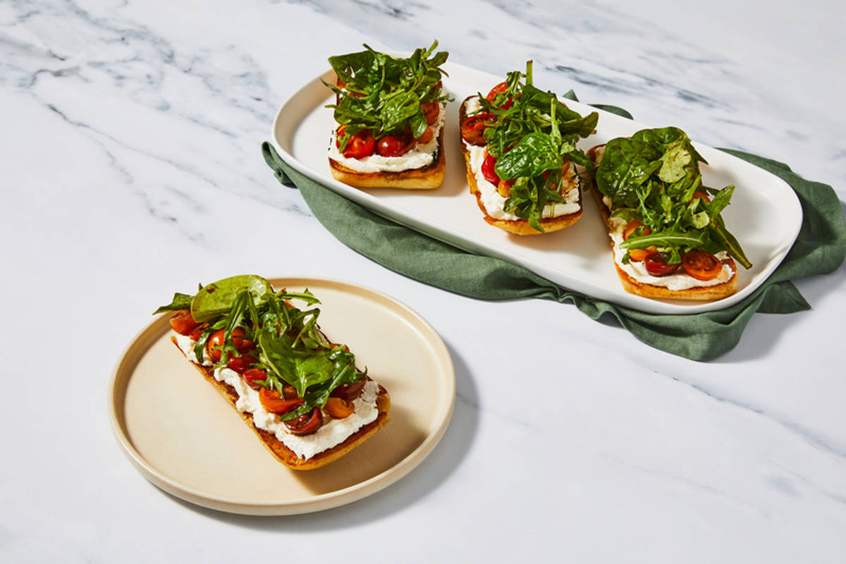 Heirloom Tomato Bruschetta