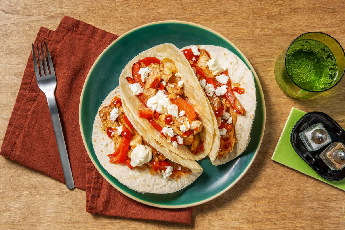 Sheet Pan Chicken Fajitas
