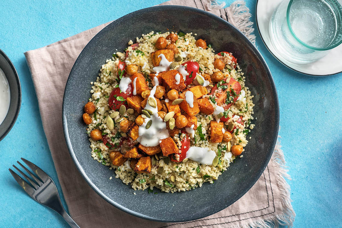 Falafel-Spiced Chickpeas