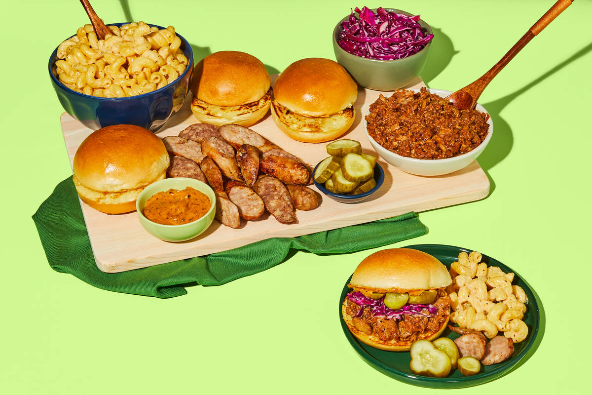 Father’s Day BBQ Pork & Bratwurst Board