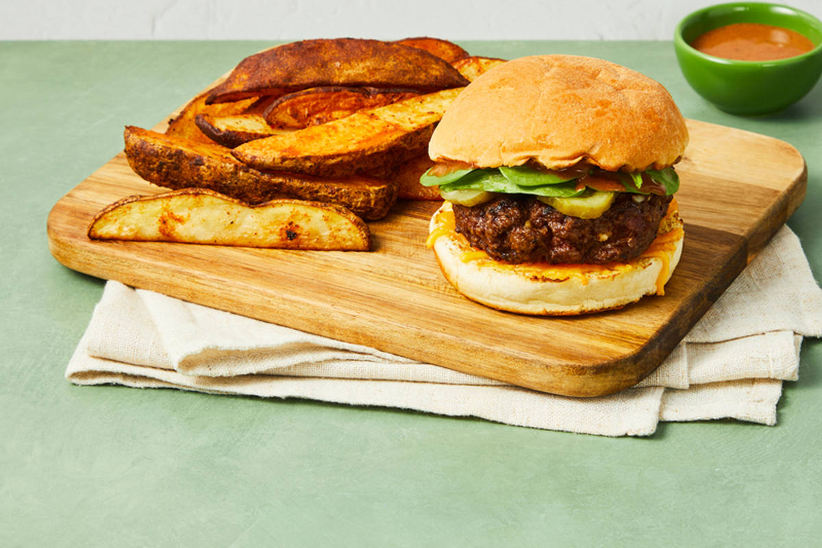 Saucy Grilled BBQ Burgers