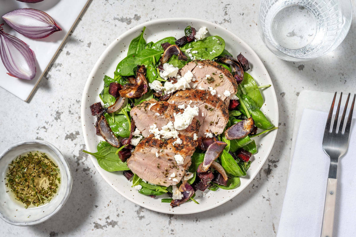 Filet de porc aux herbes