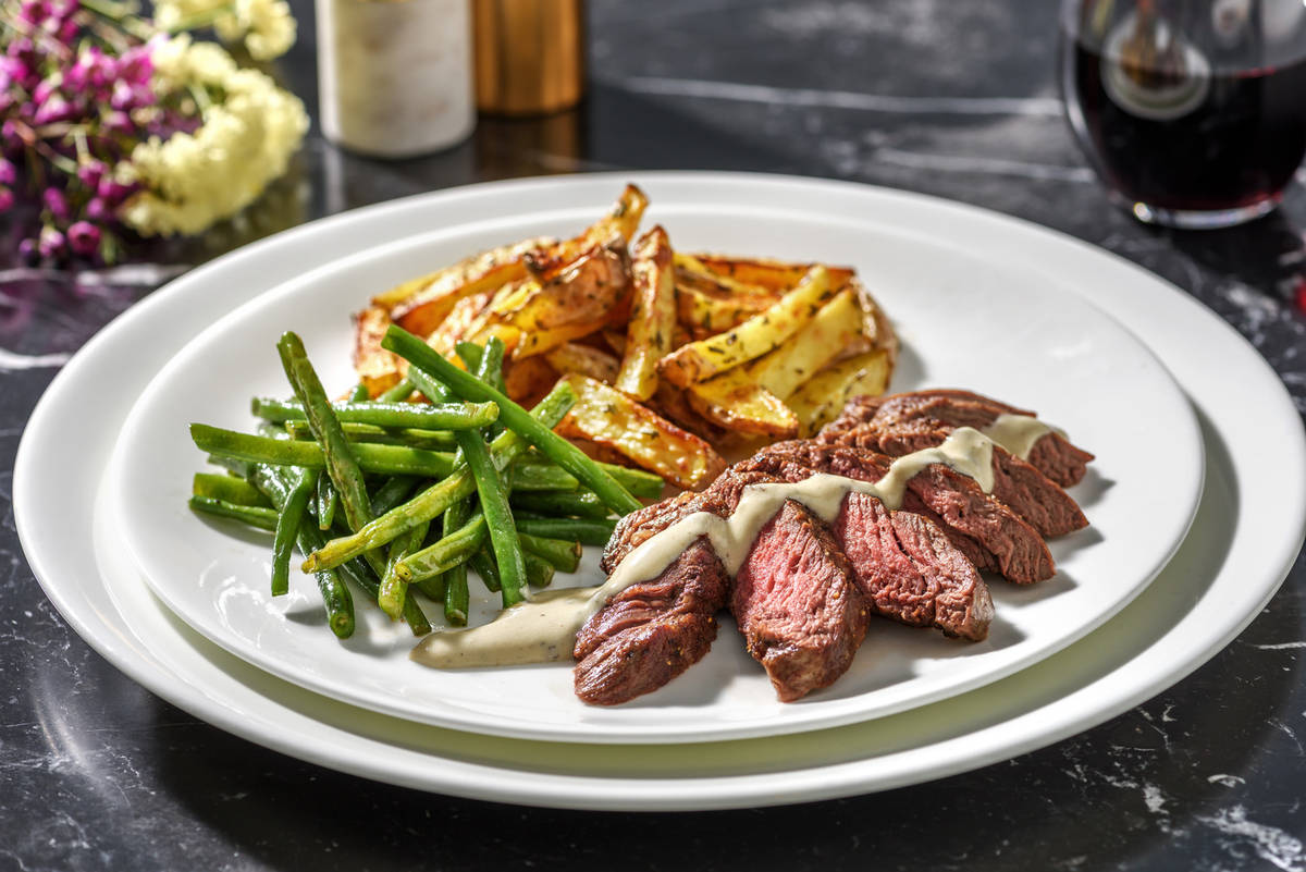 Rump Steak and Blue Cheese
