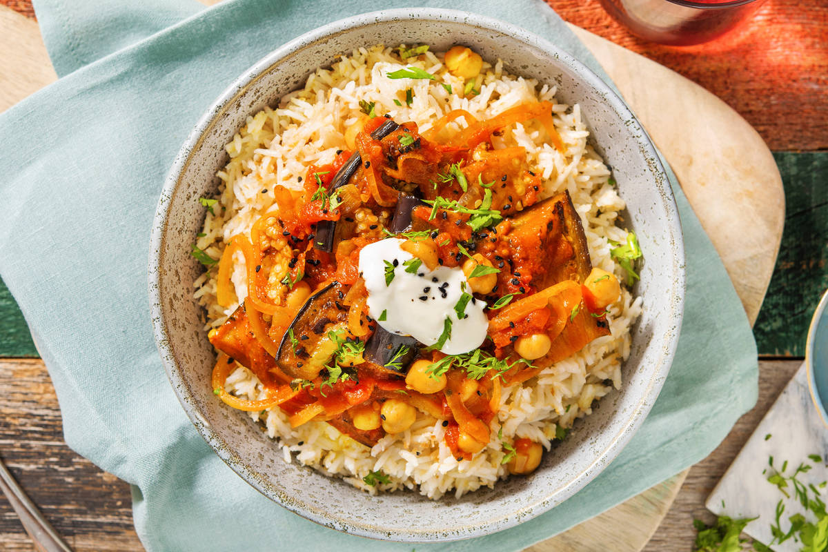 Fragrant Aubergine Curry
