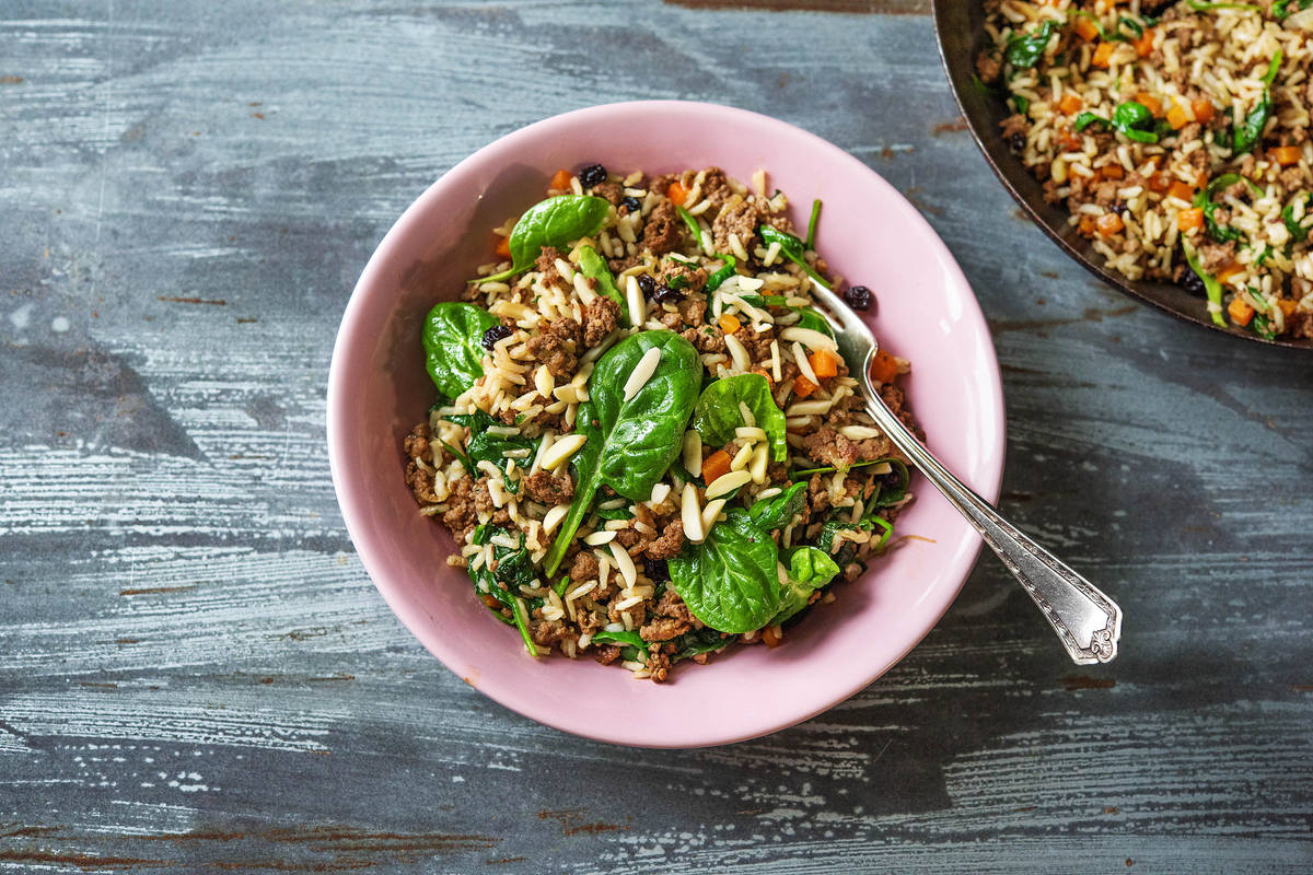 Mediterranean Lamb Hashweh Rice